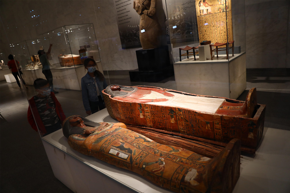 "法老的黄金游行" 22具古埃及法老木乃伊"搬家"