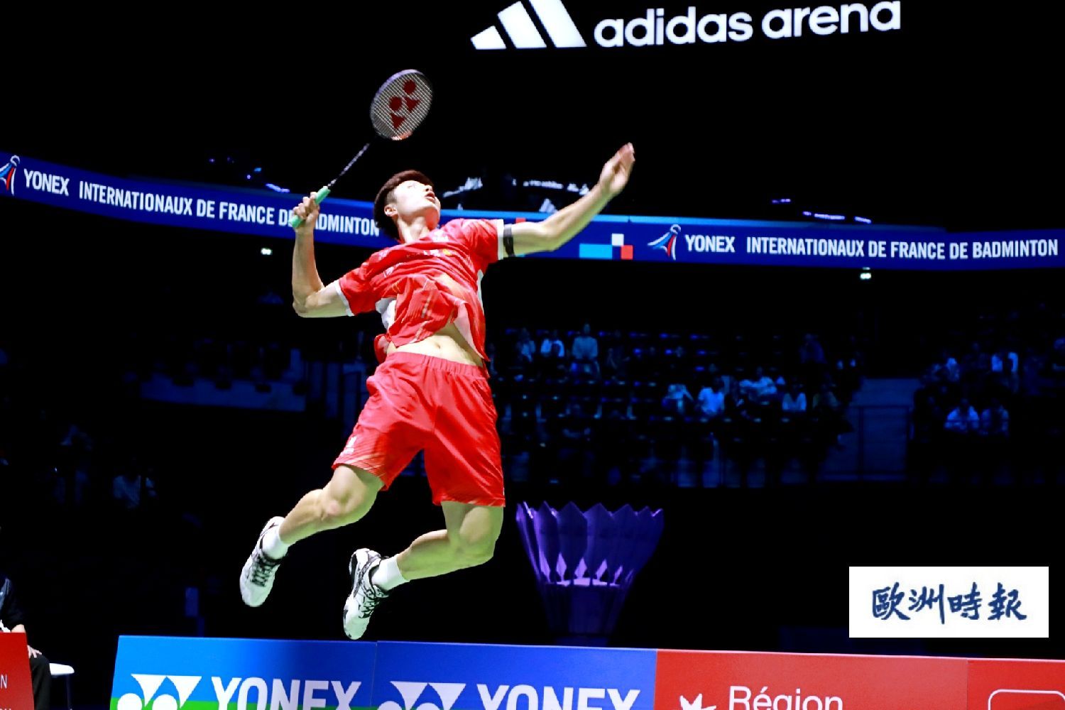 石宇奇夺得2024法国羽毛球公开赛男单冠军