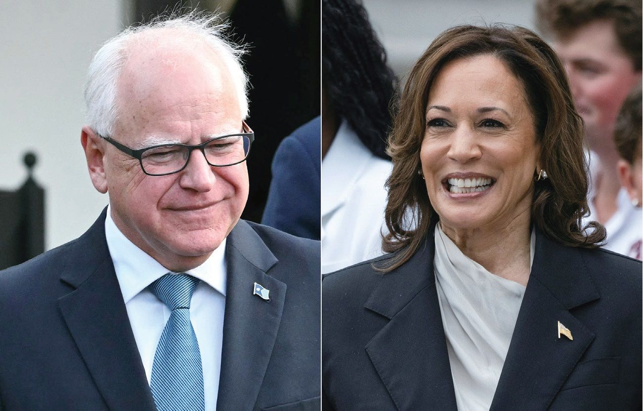 欧洲时报–欧时网-欧时大参-美国大选哈里斯宣布搭档