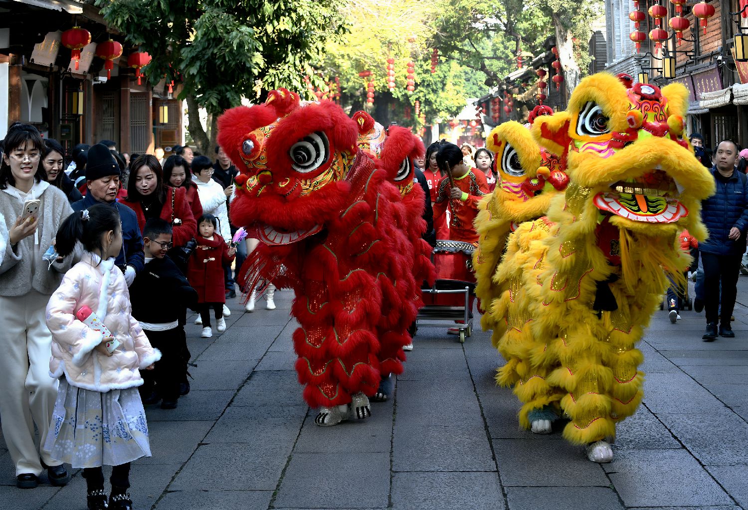欧洲时报–欧时网-欧时大参-2025年伊始 中国多地多彩活动庆新年