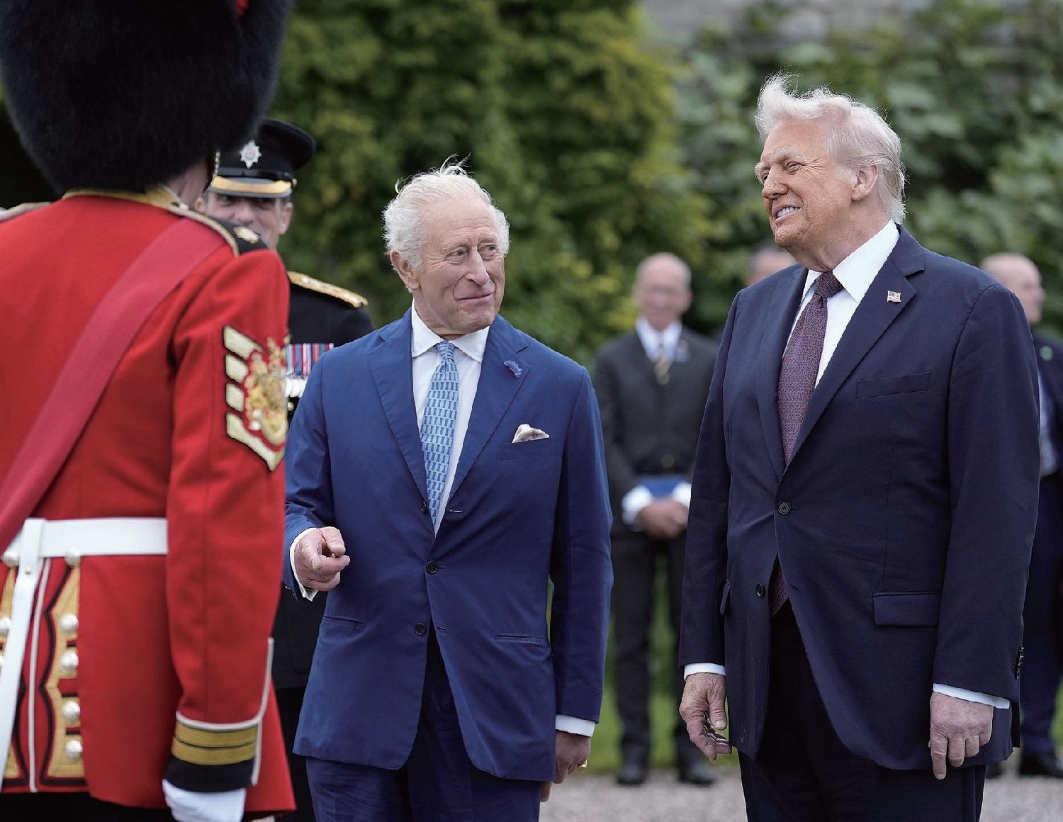 美国总统特朗普开启对英国事访问-欧时大参–欧时网-欧洲时报