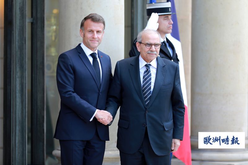 马克龙会见黎巴嫩总理萨拉姆 呼吁以色列放弃对黎领土的野心